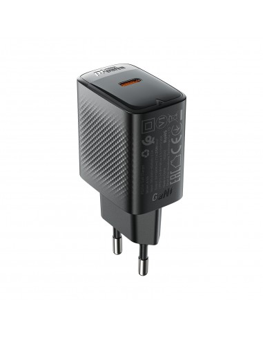 Įkroviklis Acefast A104 25W GaN USB-C juodas