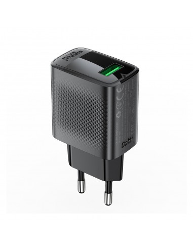 Įkroviklis Acefast A90 18W USB-A juodas