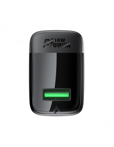Įkroviklis Acefast A90 18W USB-A juodas