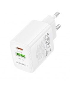 Įkroviklis Borofone BN27 20W USB-C/USB-A baltas 2