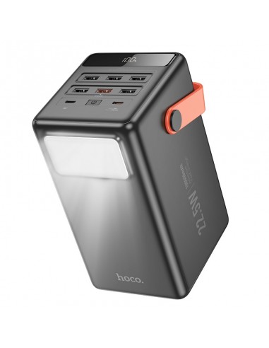 Išorinė baterija Power Bank Hoco J142 22.5W+PD20W 100000mAh juoda
