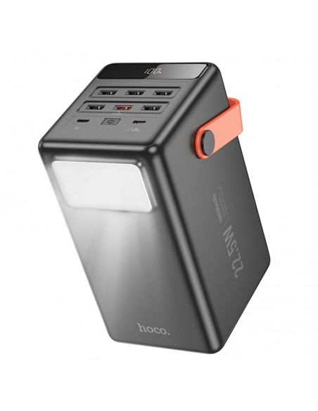 Išorinė baterija Power Bank Hoco J142 22.5W+PD20W 100000mAh juoda