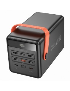 Išorinė baterija Power Bank Hoco J142 22.5W+PD20W 100000mAh juoda 2
