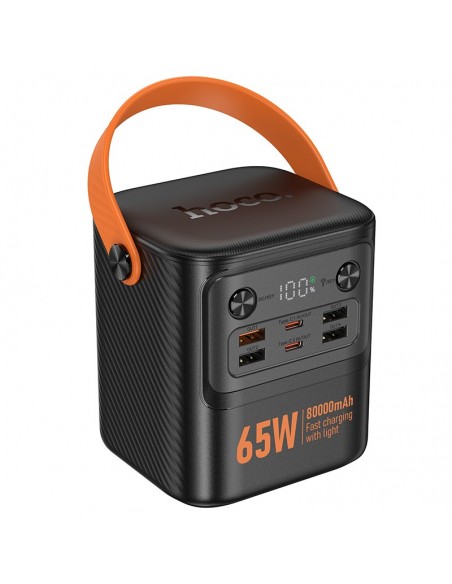 Išorinė baterija Power Bank Hoco J152 Pro PD65W 80000mAh juoda