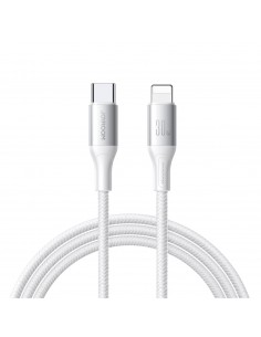 USB kabelis Joyroom S-A28 USB-C to Lightning 30W 2.0m baltas