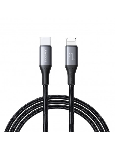 USB kabelis Joyroom S-A28 USB-C to Lightning 30W 2.0m juodas