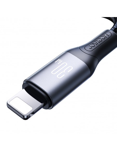 USB kabelis Joyroom S-A28 USB-C to Lightning 30W 2.0m juodas