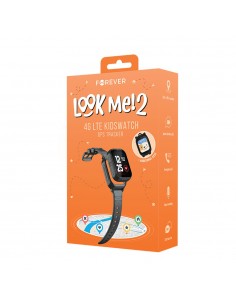 Išmanusis laikrodis vaikams Forever Smartwatch GPS WiFi 4G Kids Look Me KW-510 juodas 2
