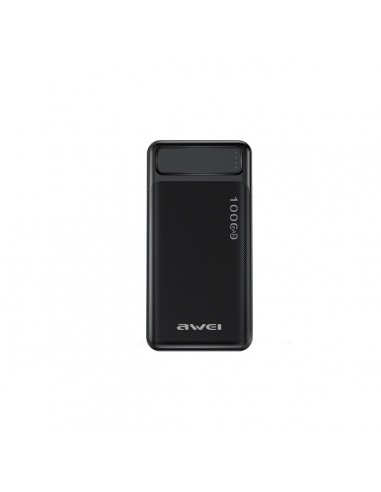 Išorinė baterija Power Bank Awei P5K 5V/2.1A 10000mAh juoda