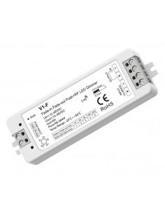 V1-F nuolatinės įtampos valdiklis, 12-48V, 1x 8A, Push-Dimm