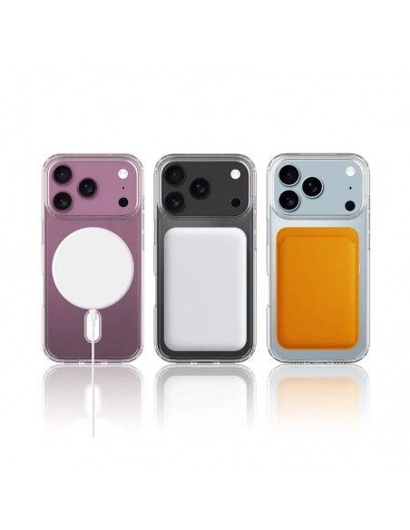 Dėklas Clear MagSafe Case Apple iPhone 17 Pro Max skaidrus