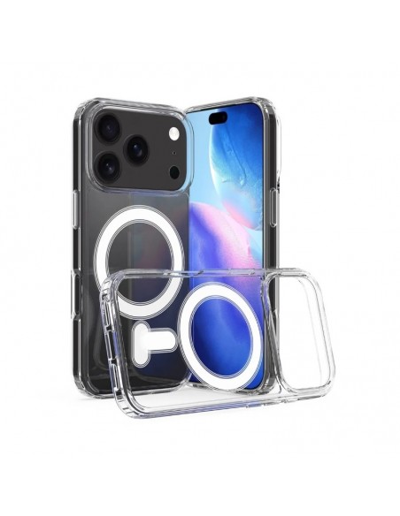 Dėklas Clear MagSafe Case Apple iPhone 17 Pro skaidrus