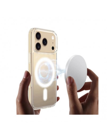 Dėklas Clear MagSafe Case Apple iPhone 17 Pro skaidrus