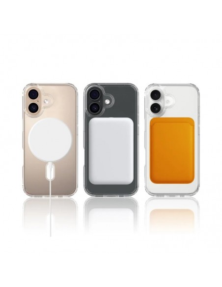 Dėklas Clear MagSafe Case Apple iPhone 17 skaidrus