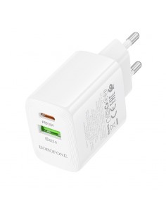 Įkroviklis Borofone BN29 30W USB-C/USB-A baltas 2