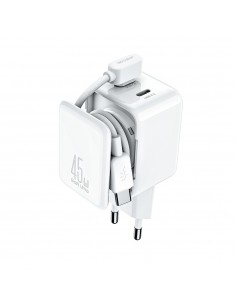Įkroviklis Joyroom JR-TCL05 45W 2xUSB-C baltas