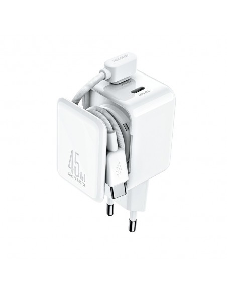 Įkroviklis Joyroom JR-TCL05 45W 2xUSB-C baltas
