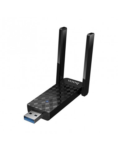 USB Wi-Fi adapteris Hoco HI34 Wi-Fi6 juodas