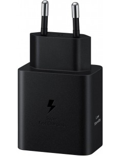 Įkroviklis Samsung EP-T4511XBEGWW 45W + USB-C to USB-C cable 1.8m juodas 2