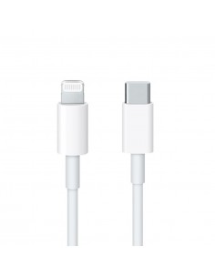 USB kabelis Apple MM0A3ZM/A 87W USB-C to Lightning 1.0m baltas
