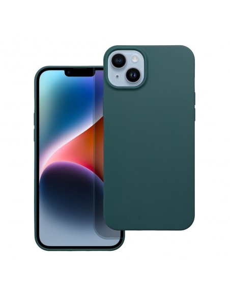 Dėklas Matt TPU Samsung A175 A17 4G/176 A17 5G tamsiai žalias
