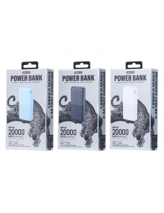Išorinė baterija Power Bank Remax RPP-26 12W 20000mAh juoda 2