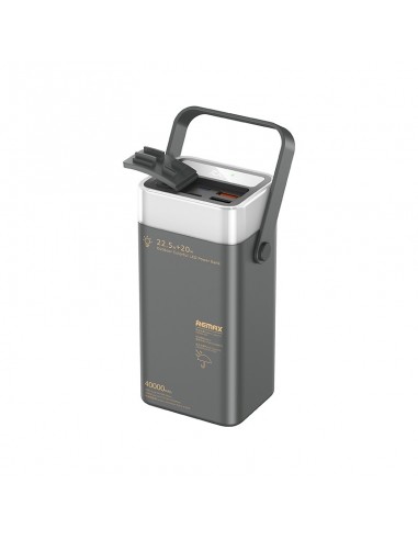 Išorinė baterija Power Bank Remax RPP-596 22.5W 40000mAh pilka