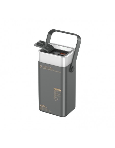 Išorinė baterija Power Bank Remax RPP-596 22.5W 40000mAh pilka