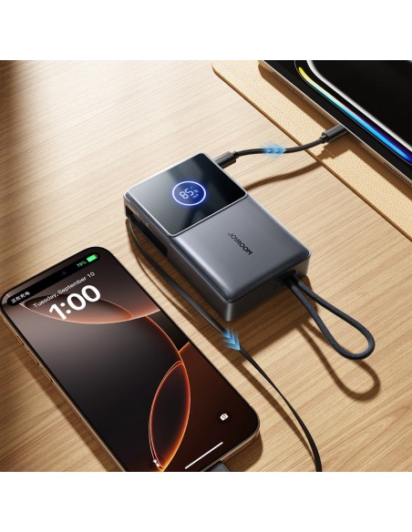 Išorinė baterija Power Bank Joyroom JR-PR1 22.5W 10000mAh juoda