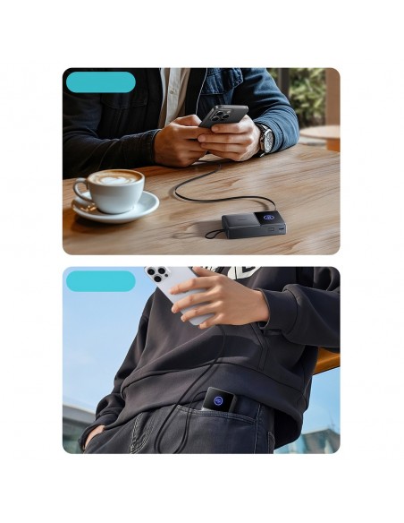Išorinė baterija Power Bank Joyroom JR-PR1 22.5W 10000mAh juoda