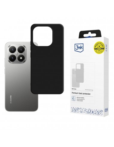 Dėklas 3mk Matt Case Xiaomi 15T juodas