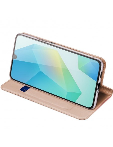 Dėklas Dux Ducis Skin Pro Samsung A175 A17 4G/A176 A17 5G rožinio aukso