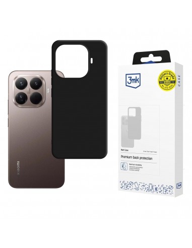 Dėklas 3mk Matt Case Xiaomi 15T Pro juodas