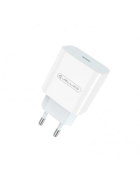 Įkroviklis Jellico AK180 20W USB-C baltas
