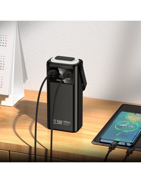 Išorinė baterija Power Bank Borofone BJ65 22.5W 30000mAh juoda