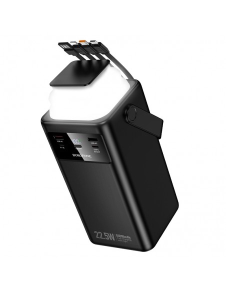 Išorinė baterija Power Bank Borofone BJ65B 22.5W 80000mAh juoda