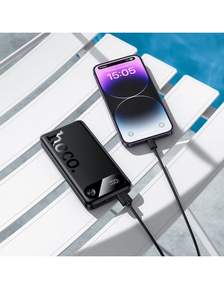 Išorinė baterija Power Bank Hoco J154 22.5W 10000mAh juoda