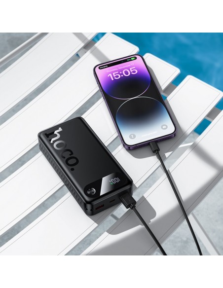 Išorinė baterija Power Bank Hoco J154A 22.5W 20000mAh juoda