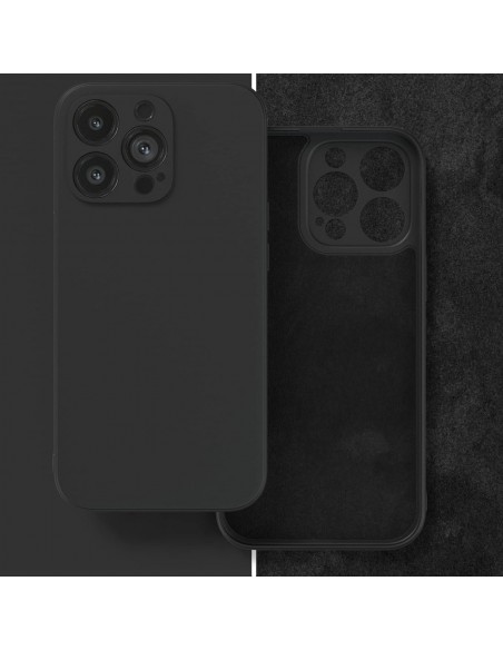 Dėklas Liquid Silicone 1.5mm Xiaomi Redmi 15C 4G juodas