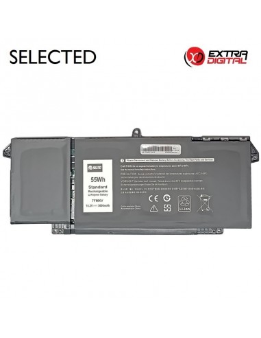 Nešiojamo kompiuterio baterija DELL 7FMXV, 3600mAh, Extra Digital Selected