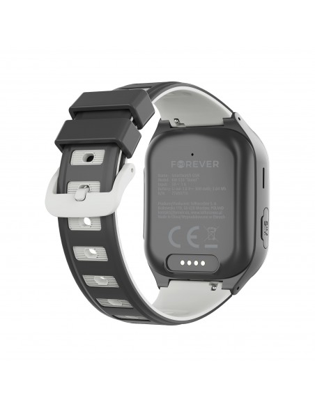Išmanusis laikrodis vaikams Forever Smartwatch GPS WiFi 4G Kids Boost KW-530 juodas