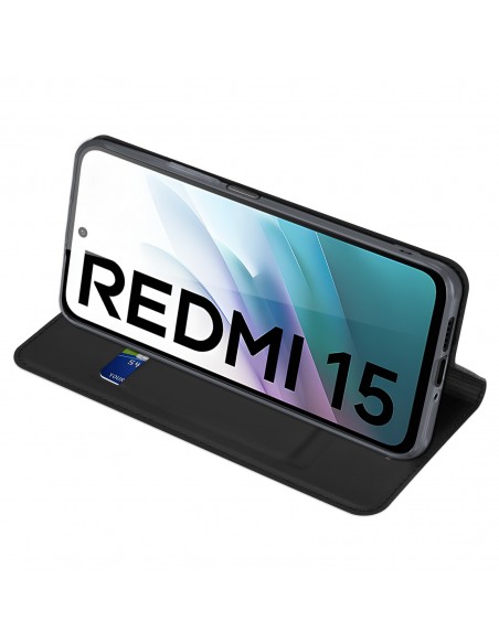 Dėklas Dux Ducis Skin Pro Xiaomi Redmi 15 4G/Redmi 15 5G juodas