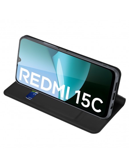 Dėklas Dux Ducis Skin Pro Xiaomi Redmi 15C 4G juodas
