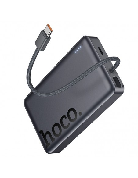 Išorinė baterija Power Bank Hoco Q44 20W Magnetic 10000mAh juoda