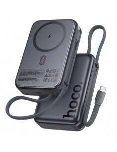 Išorinė baterija Power Bank Hoco Q44A 45W Magnetic 20000mAh juoda