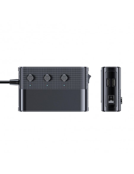 Automobilinis įkroviklis 3mk Car Power Splitter 120W 3xUSB-A/USB-C/3xDC