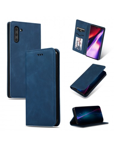 Dėklas Business Style Samsung G766 Xcover7 Pro tamsiai mėlynas