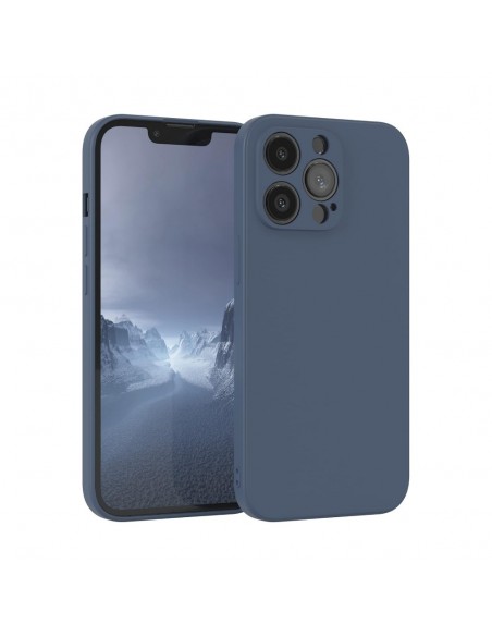Dėklas Liquid Silicone 1.5mm Xiaomi Redmi Note 15 Pro 5G tamsiai mėlynas
