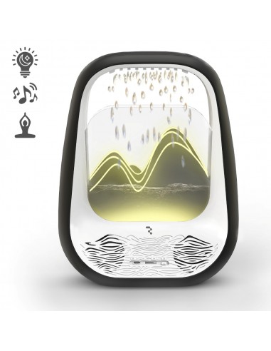 Belaidis miego ir poilsio garsiakalbis Reach Relaxing Rain juodas