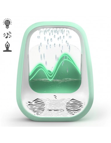 Belaidis miego ir poilsio garsiakalbis Reach Relaxing Rain žalias